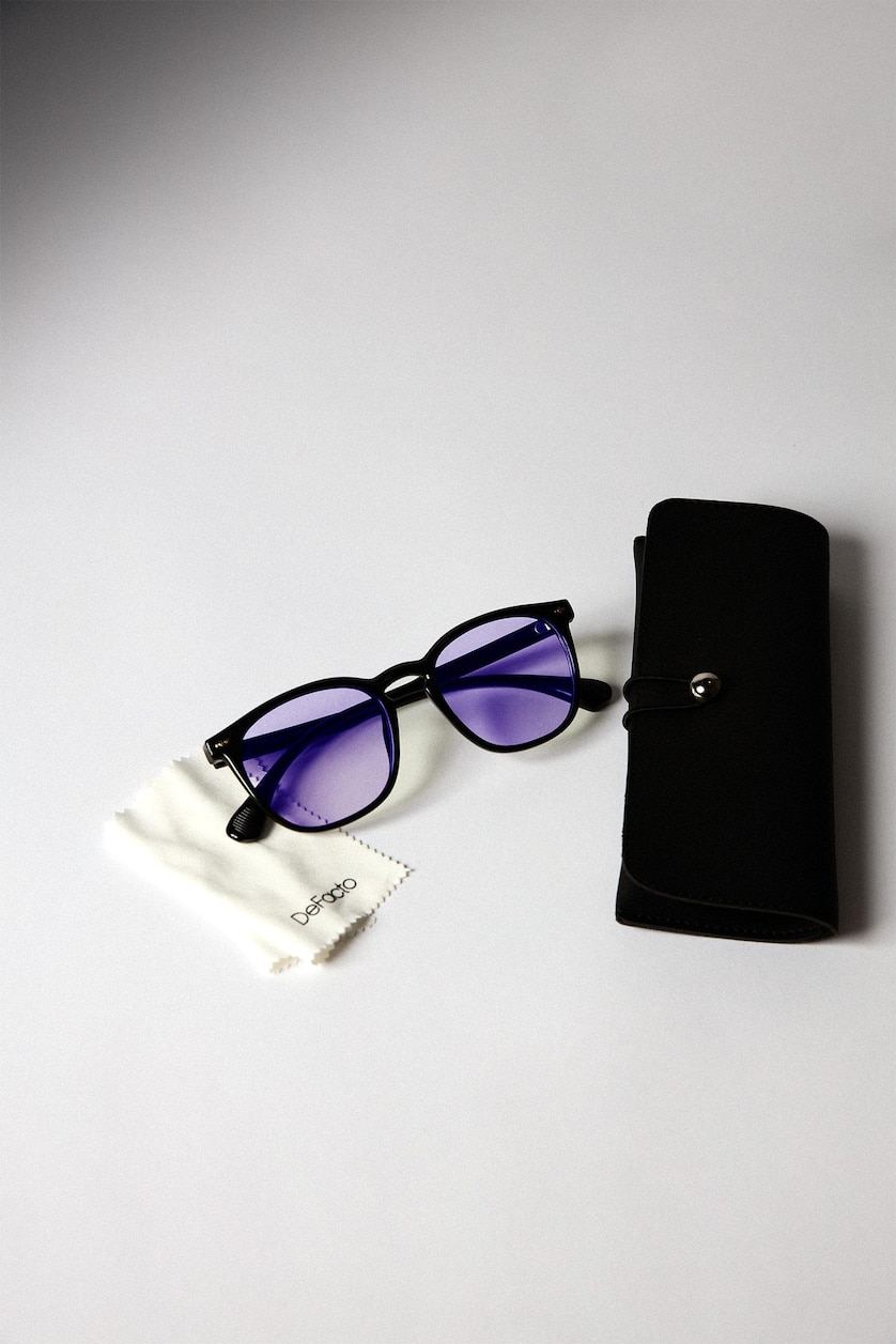 Women Purple Sunglasses