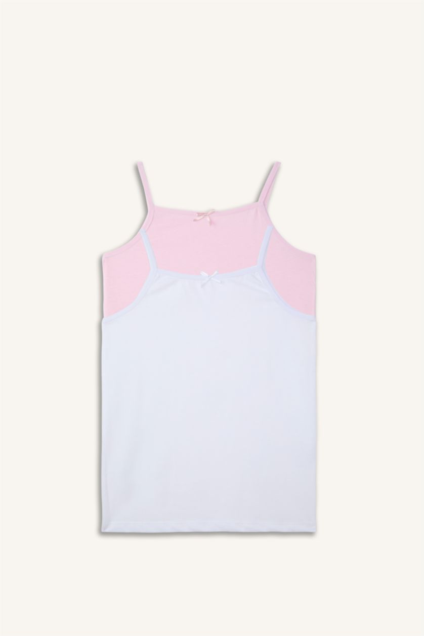 Young Girls - Teen Girls Violet Beyaz Girl 2 piece Regular Fit Tank Top
