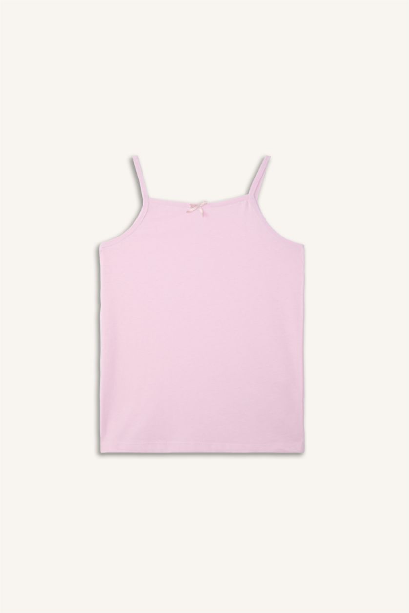 Young Girls - Teen Girls Violet Beyaz Girl 2 piece Regular Fit Tank Top