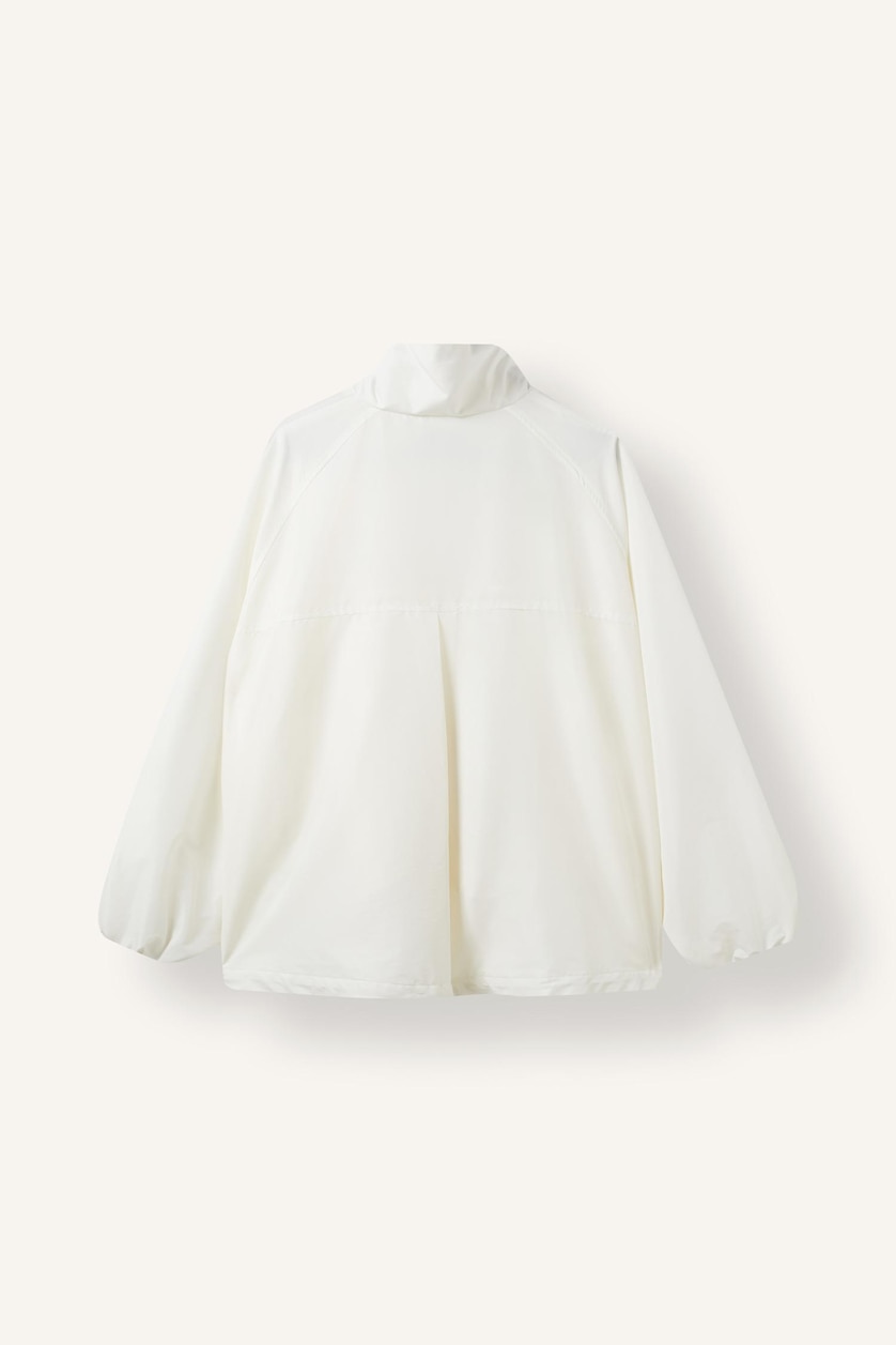 WOMAN Ecru Puffer Jacket