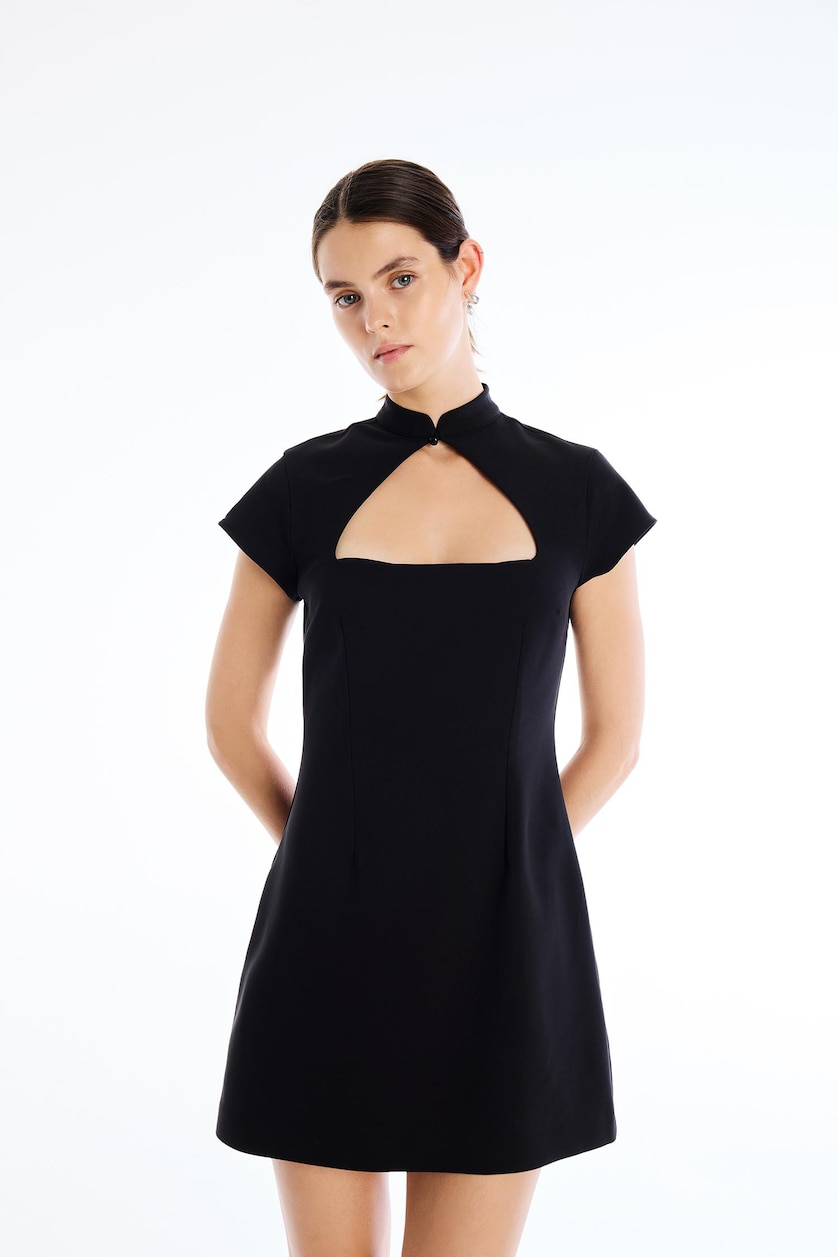 نساء أسود Mini Dress