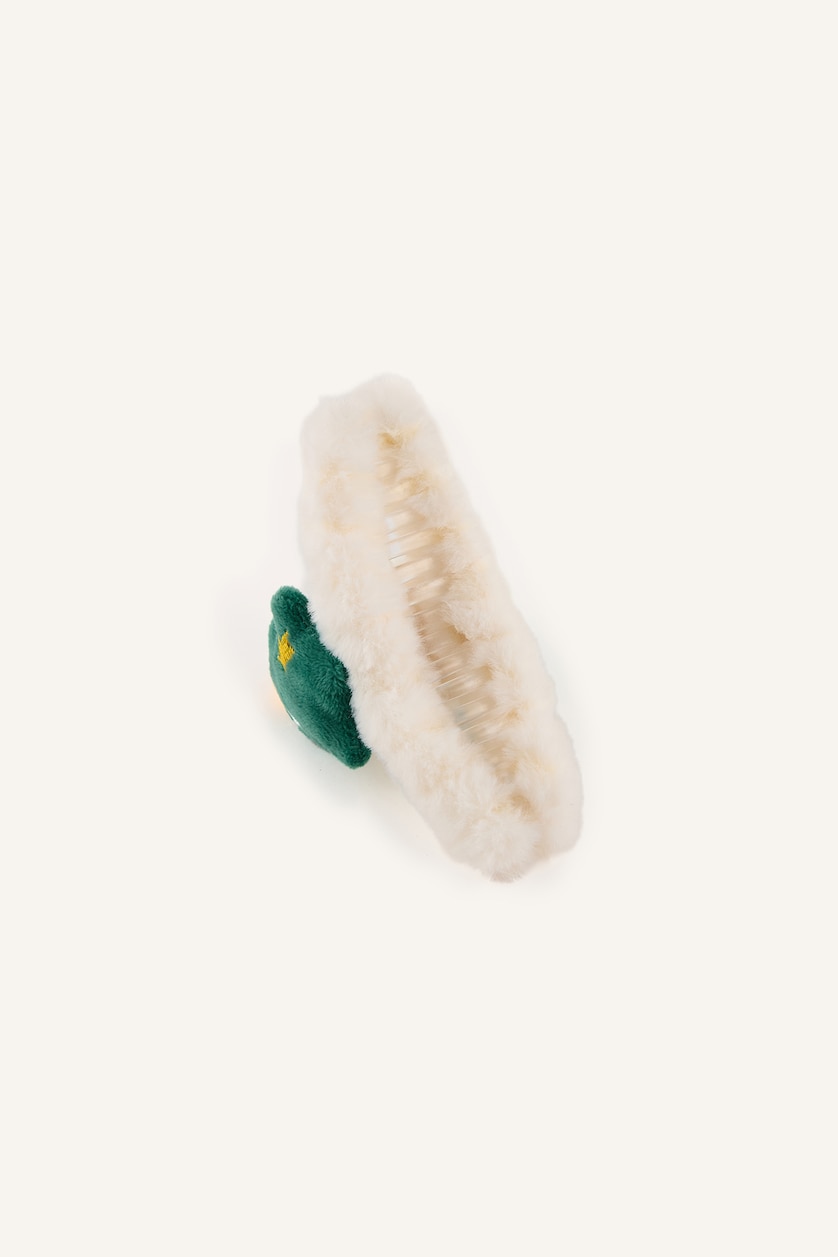 Women White Woman Hair Clip