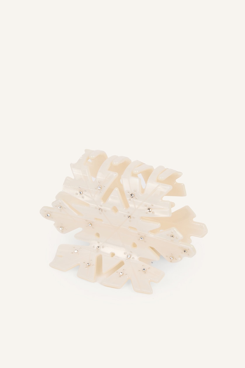 Women White Woman Hair Clip