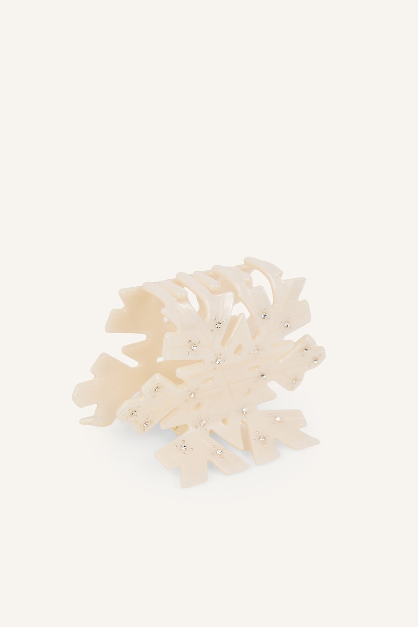 Women White Woman Hair Clip
