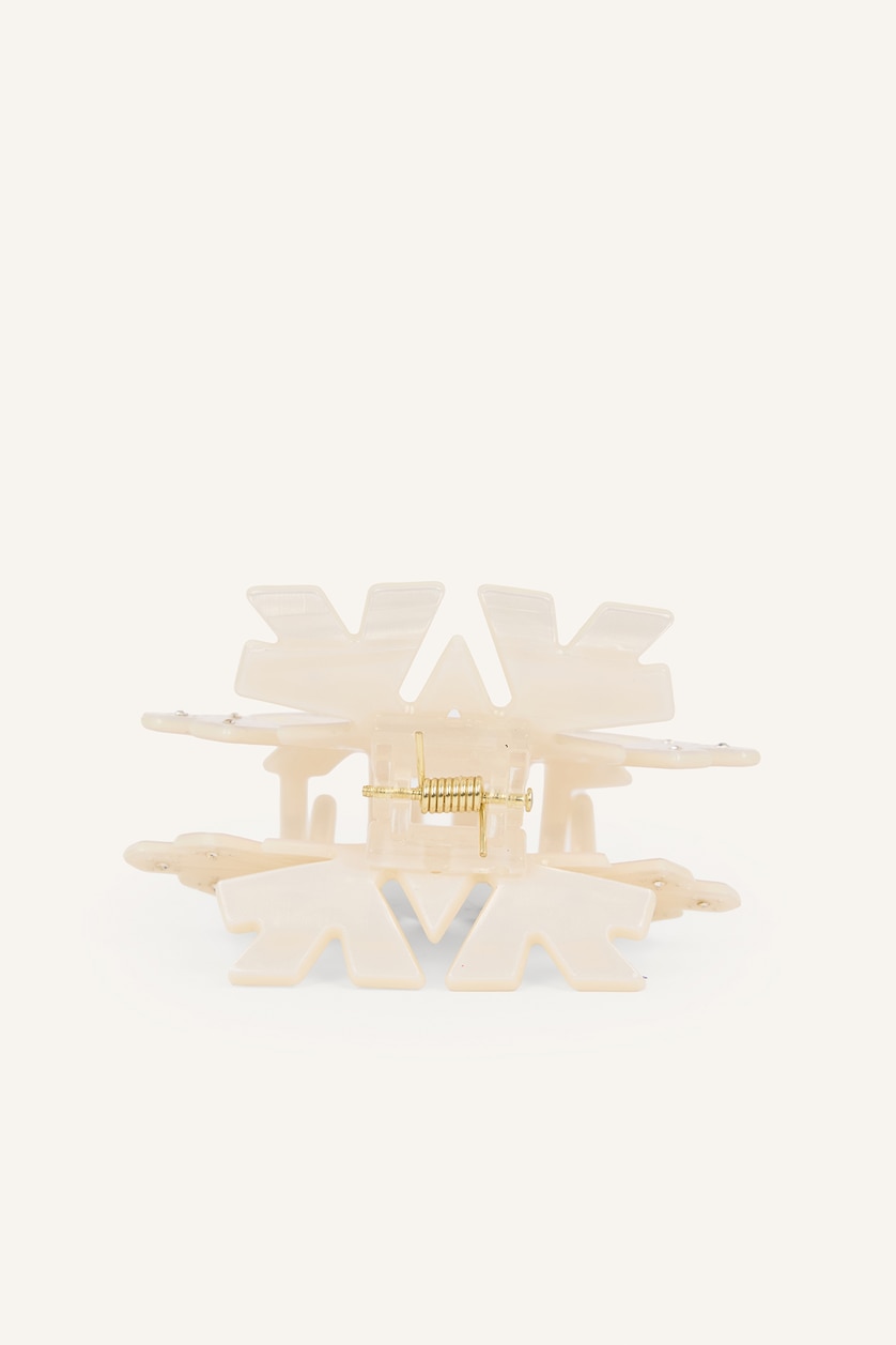 Women White Woman Hair Clip