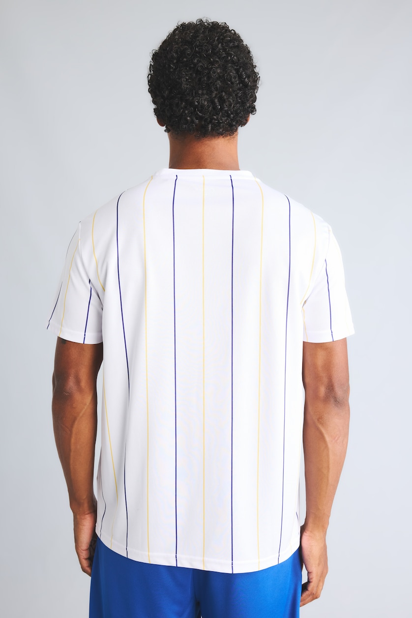 Men White Standard Fit Short Sleeve T-Shirt