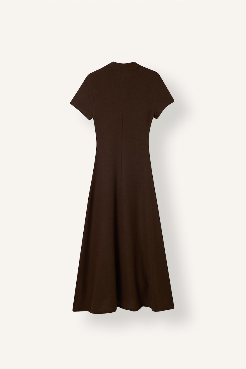 Women Brown Midi Dress