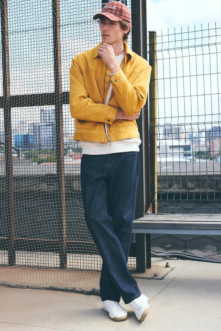 Men Dark Blue Straight Fit Trousers