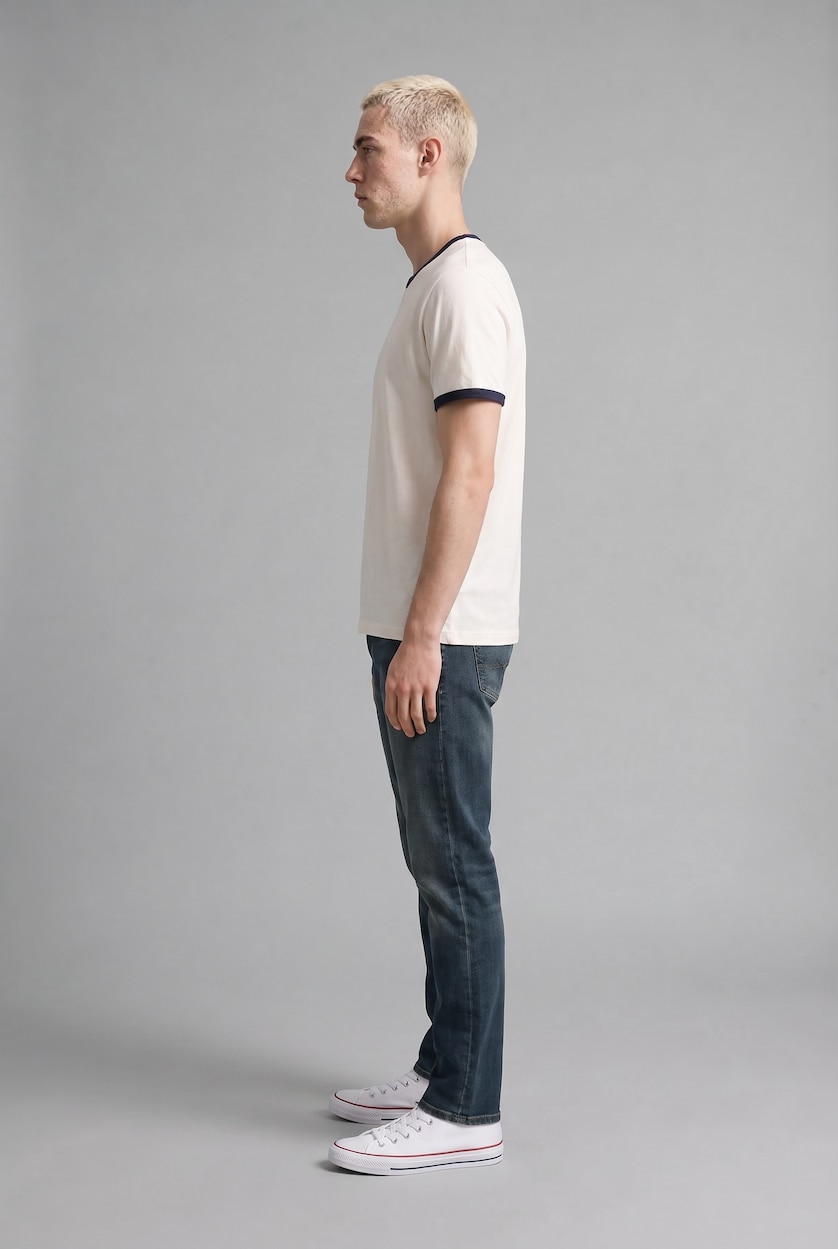 Men Dark Green Normal Waist Sergio Regular Fit Trousers