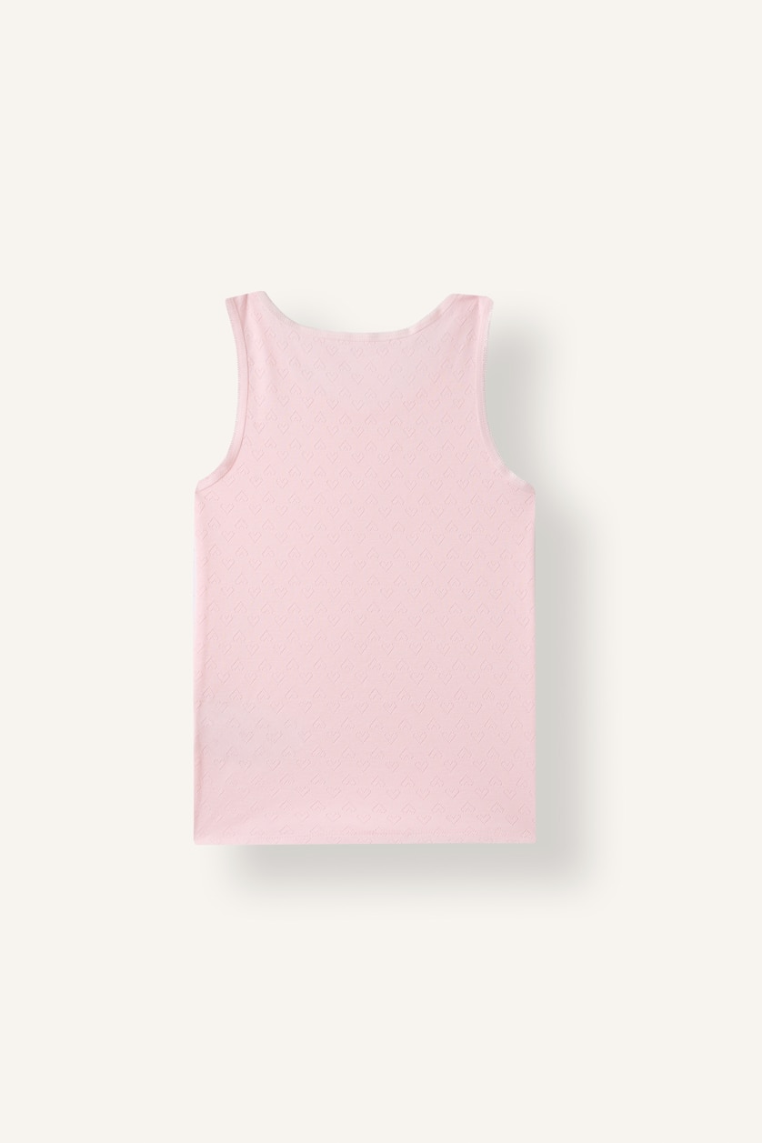 Young Girls - Teen Girls Pink Girl 2 piece Tank Top