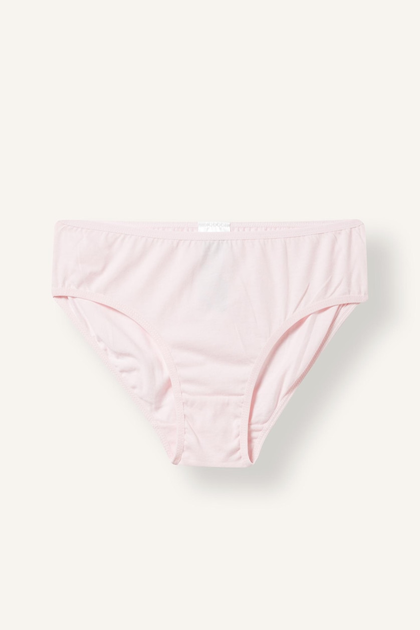 Kız Çocuk - Genç Kız Beyaz 3'lü Slip Külot Kız Çocuk