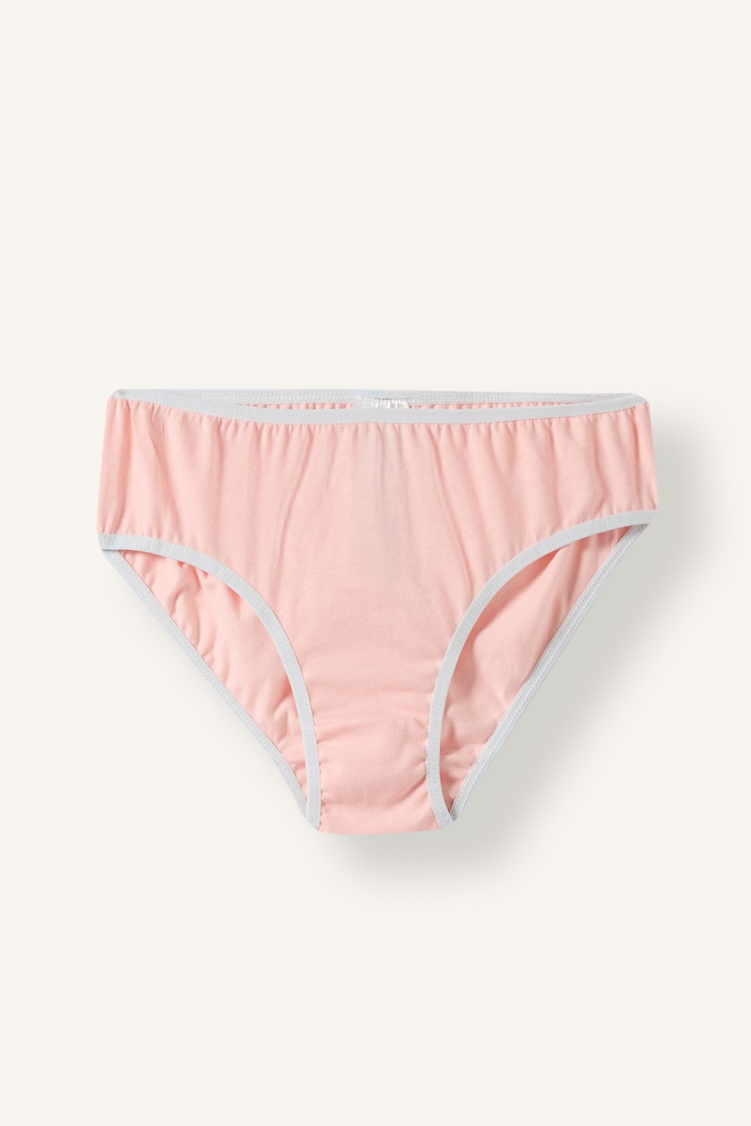 Kız Çocuk - Genç Kız Pembe 3'lü Slip Külot Seti Kız Çocuk