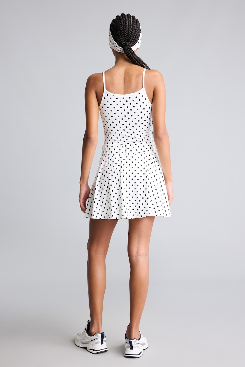 Woman White A Line