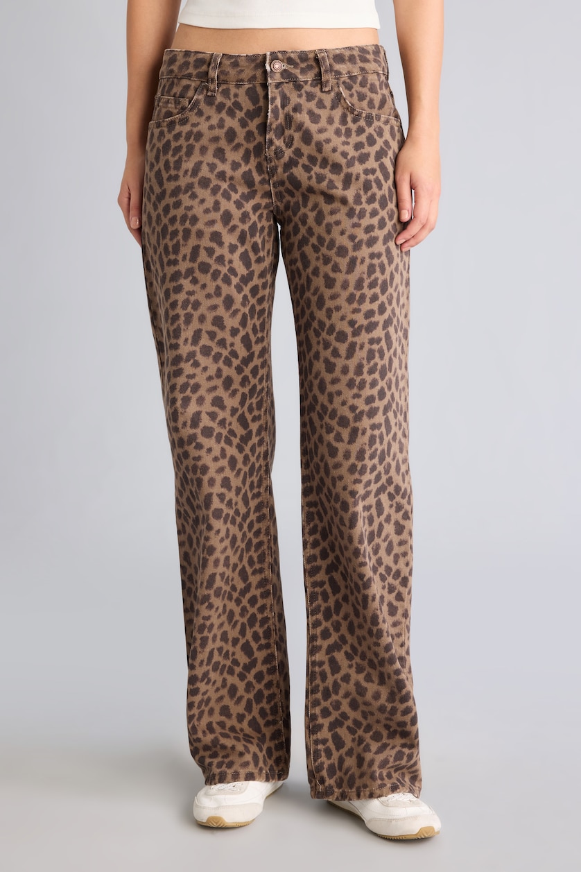 Women Brown Normal Waist Straight Fit Trousers