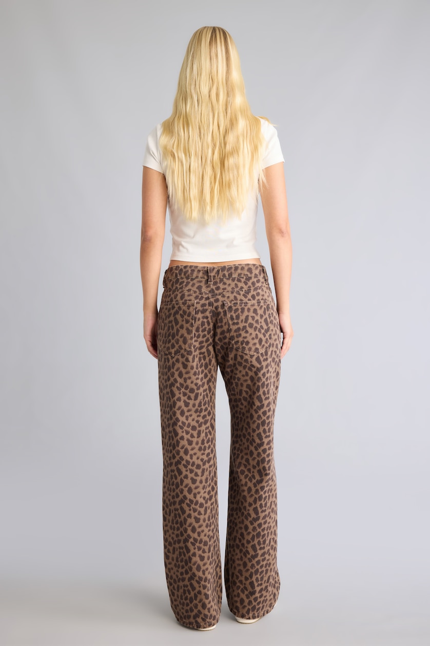 Women Brown Normal Waist Straight Fit Trousers