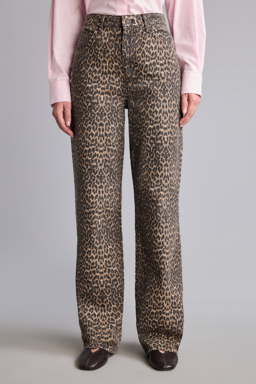 Women Brown Normal Waist Straight Fit Trousers