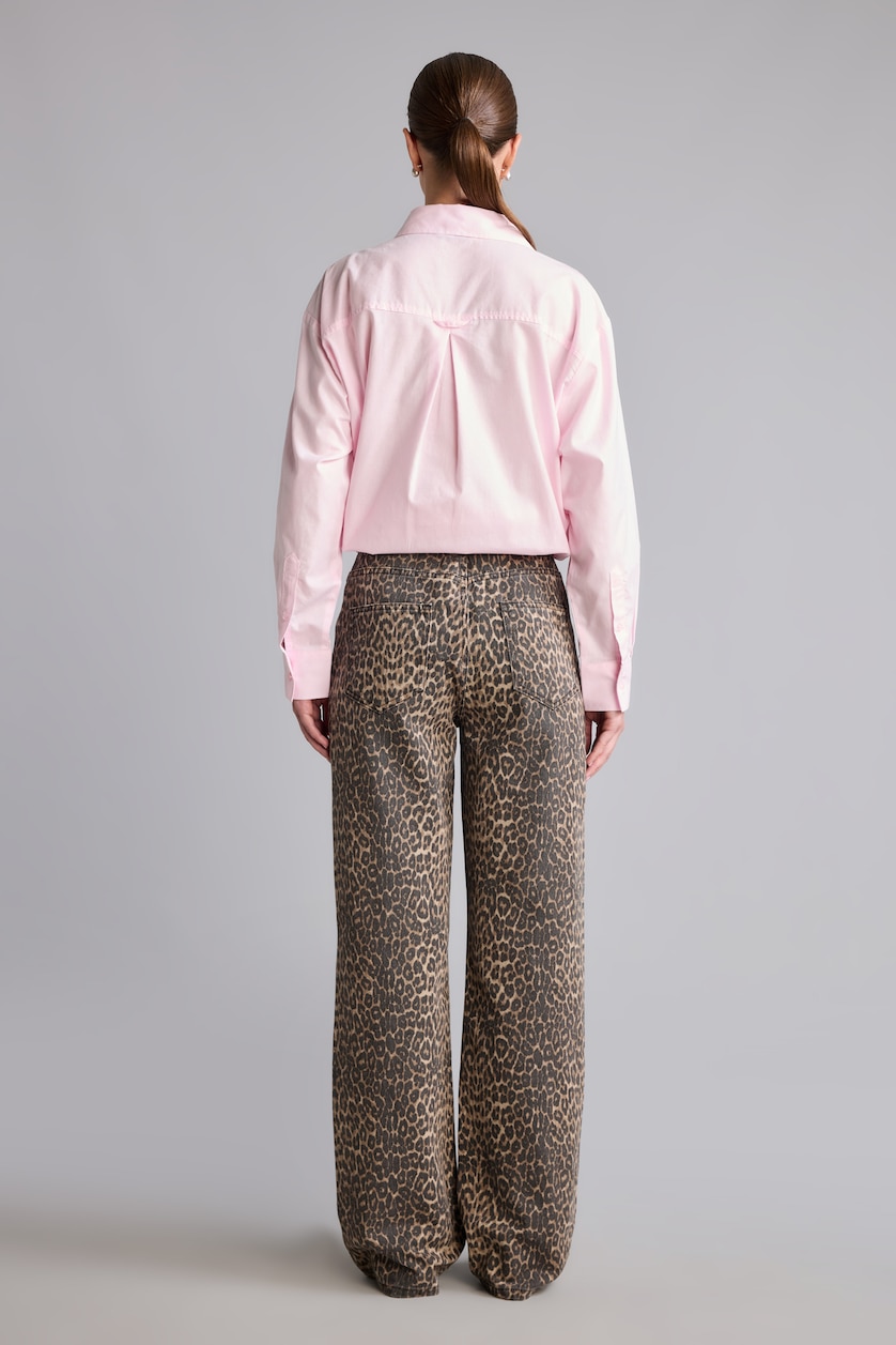 Women Brown Normal Waist Straight Fit Trousers
