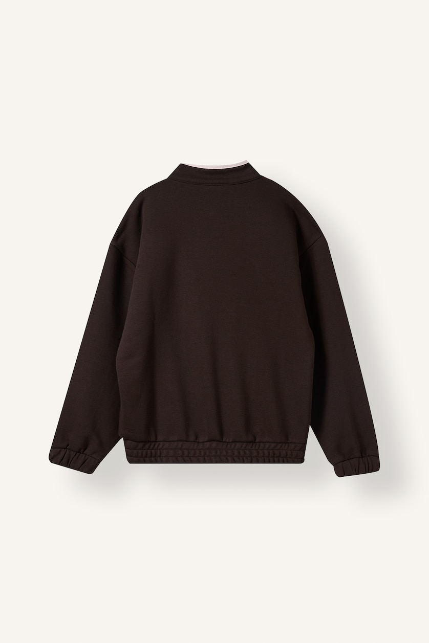 Young Girls - Teen Girls Brown Fashion Fit Sweatshirt