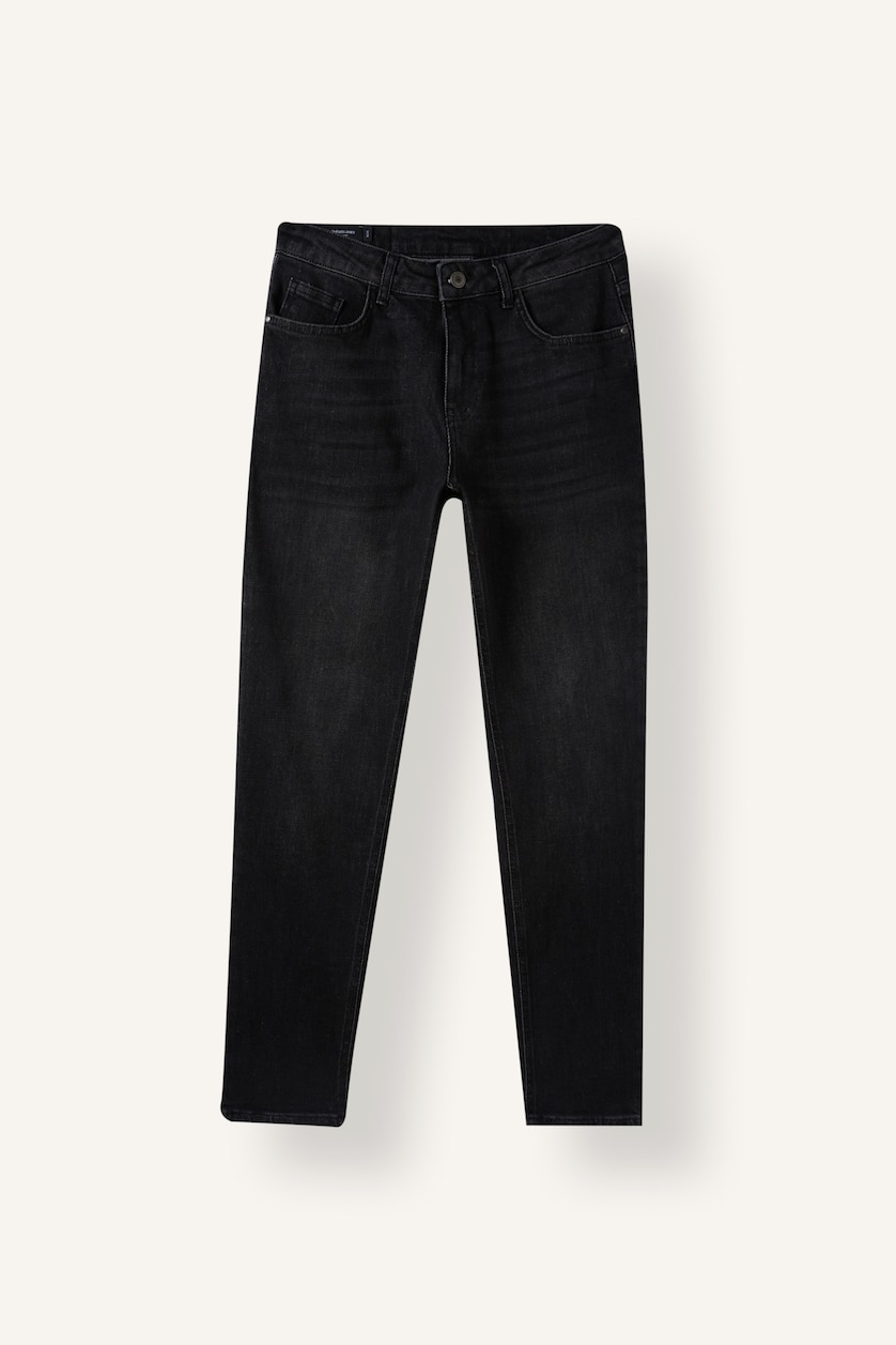 Men Anthracite Pedro Slim Fit Trousers