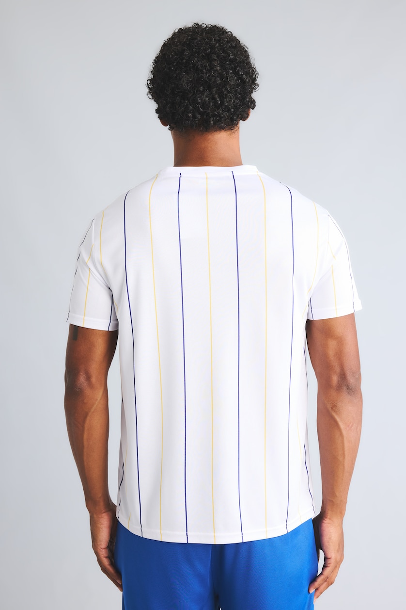 Men White Standard Fit Short Sleeve T-Shirt