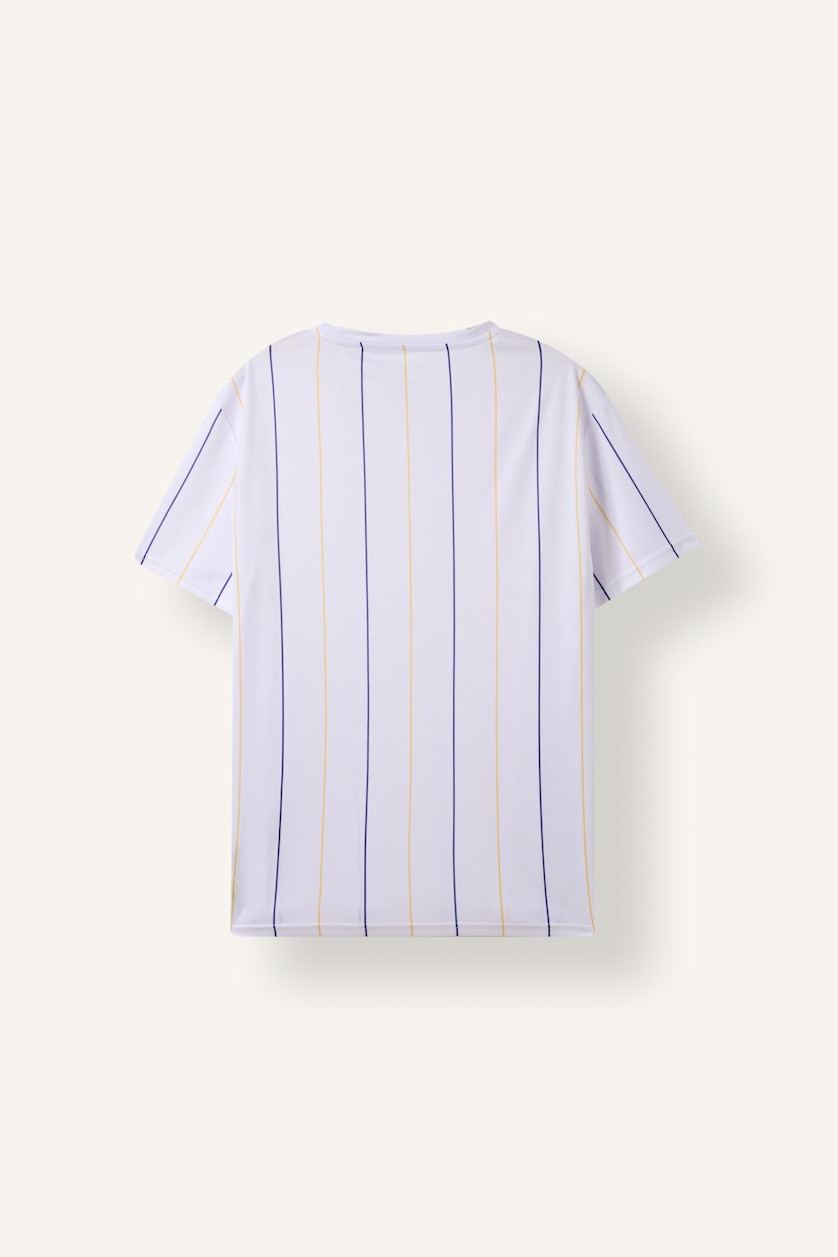 Men White Standard Fit Short Sleeve T-Shirt