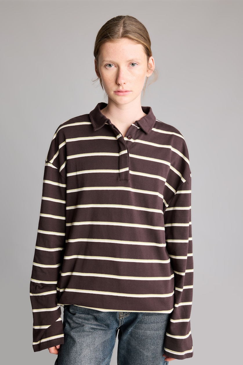 Women Brown Oversize Fit Sweatshirt