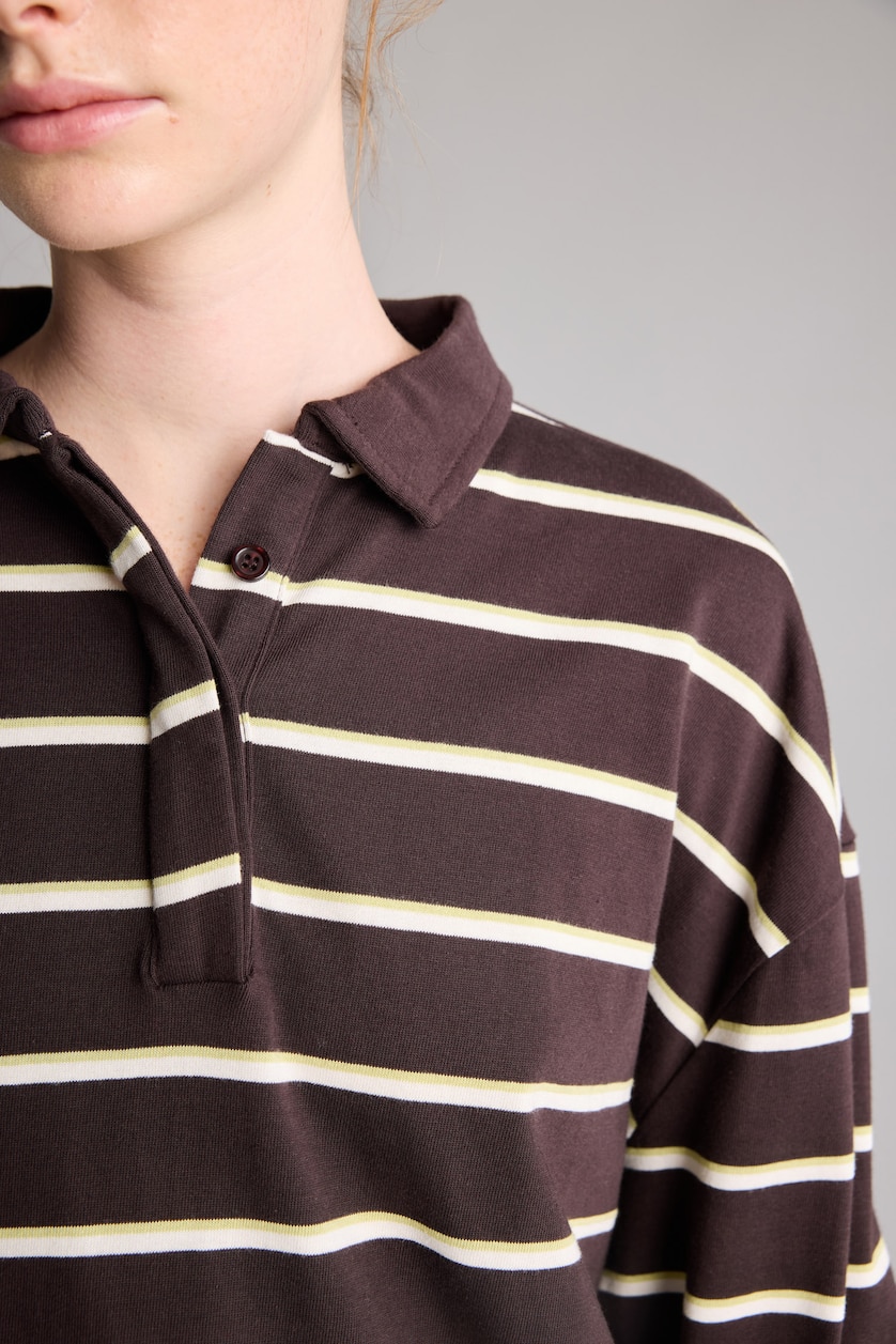 Women Brown Oversize Fit Sweatshirt