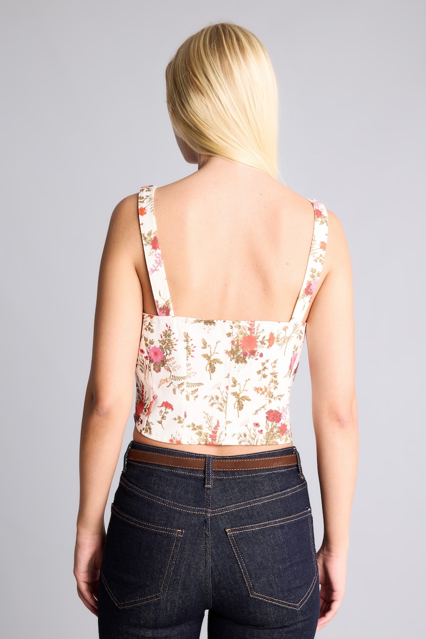 Women Ecru Gabardine