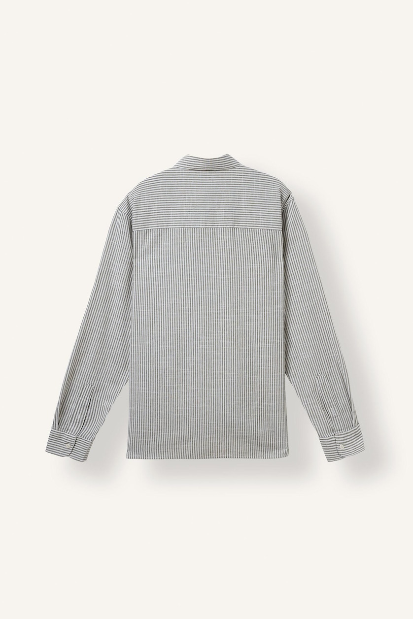 MAN Light Khaki Regular Fit Cotton Long Sleeve Shirt