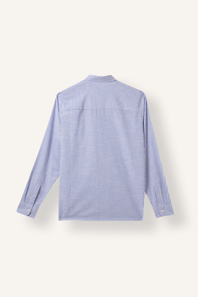 Man NAVY Regular Fit Cotton Long Sleeve Shirt
