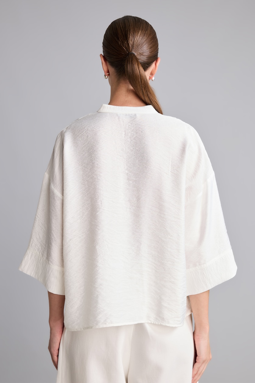 Woman White Oversize Fit