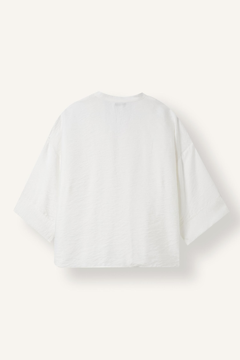 Woman White Oversize Fit