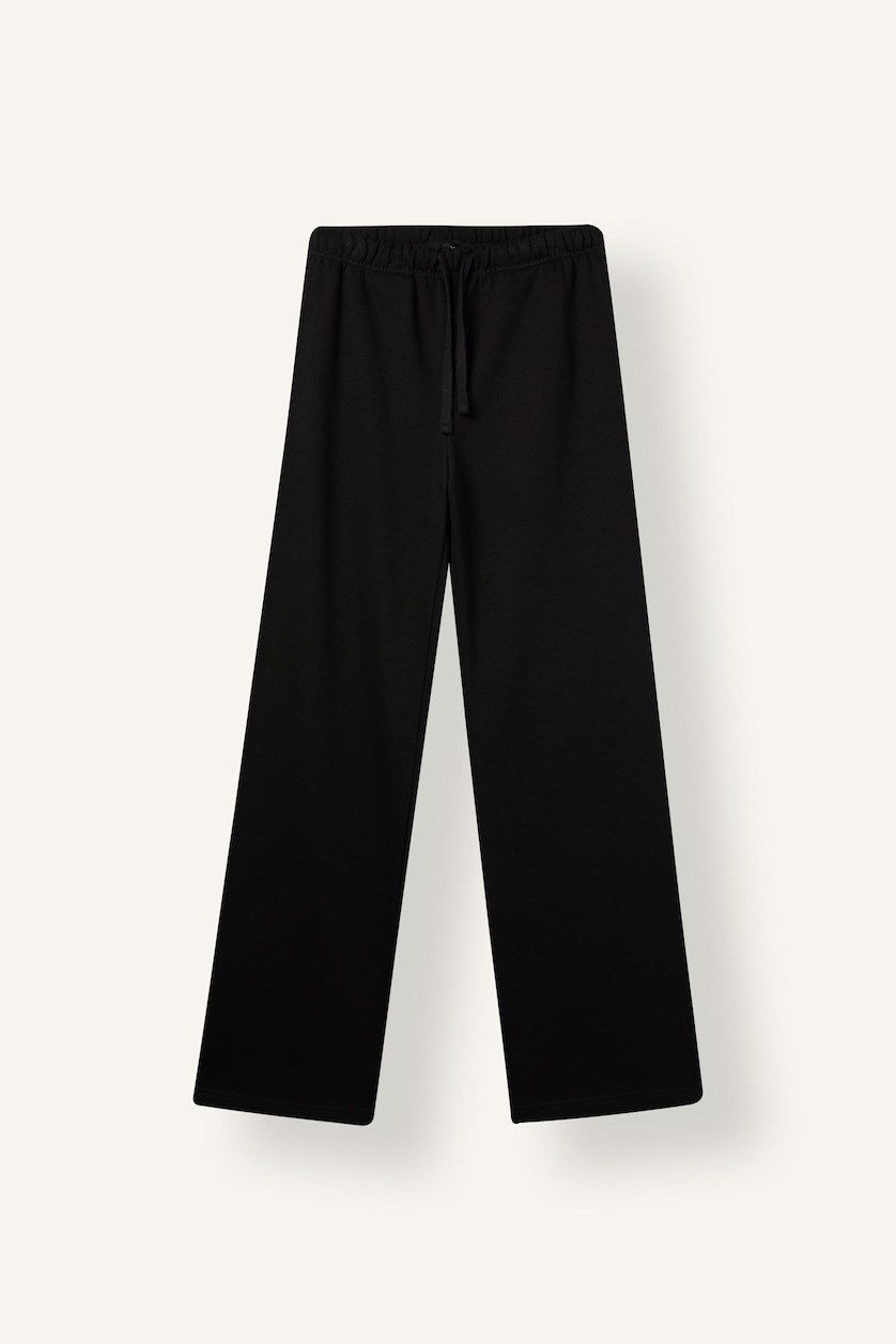 Women Black Straight Fit Trousers