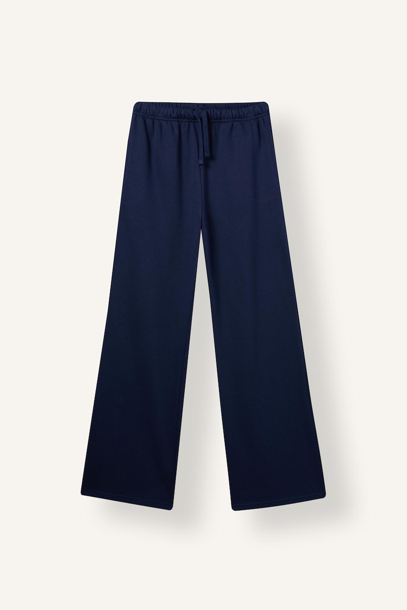 Women NAVY Straight Fit Trousers