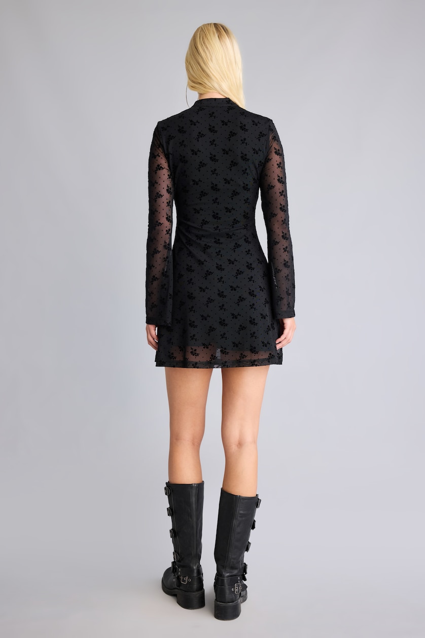 WOMAN Black Tulle Dress