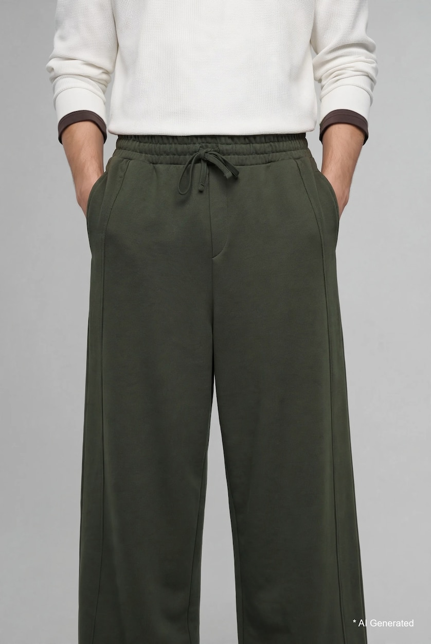 Man Anthracite Trousers