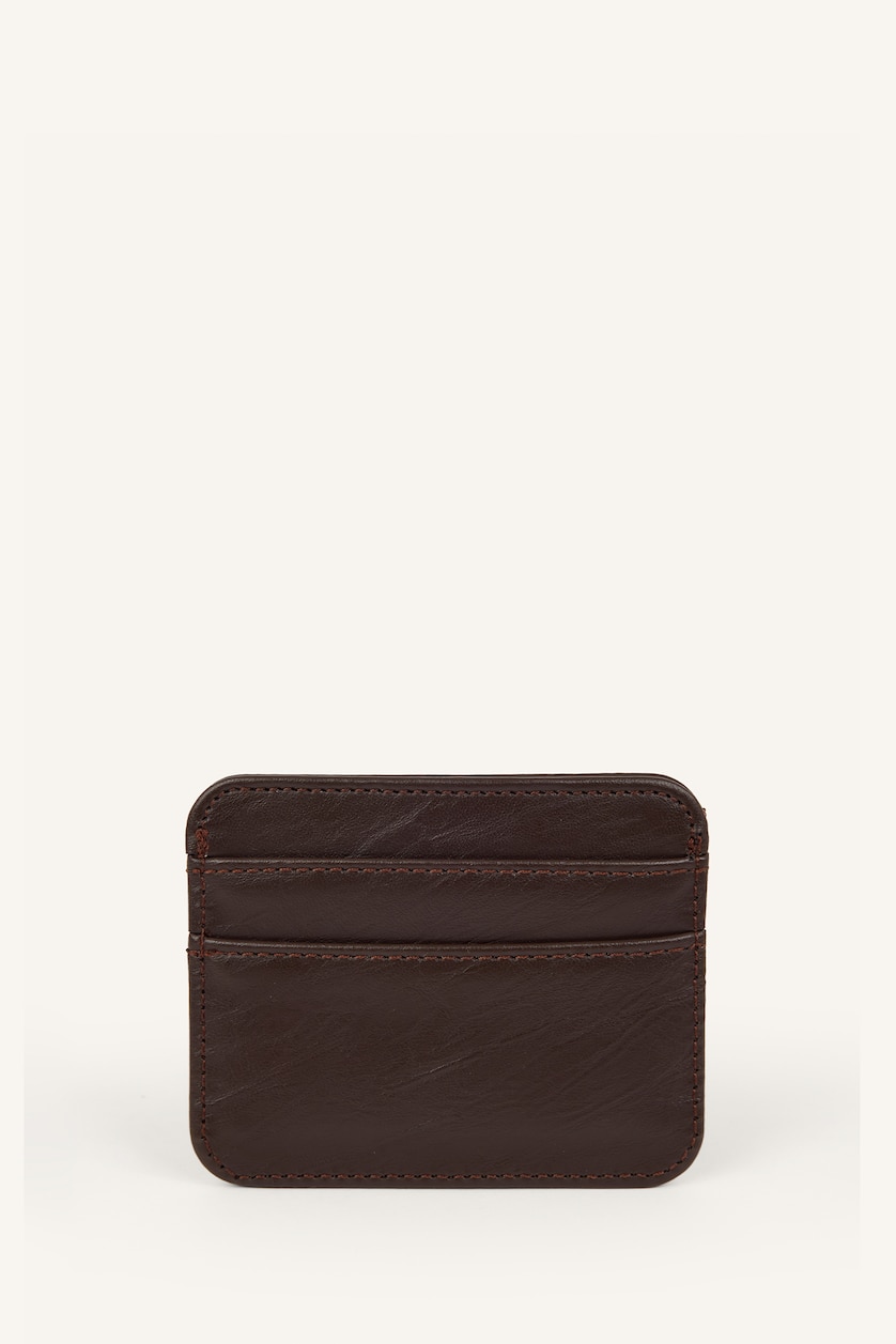 Women Brown Woman Business Card Wallet