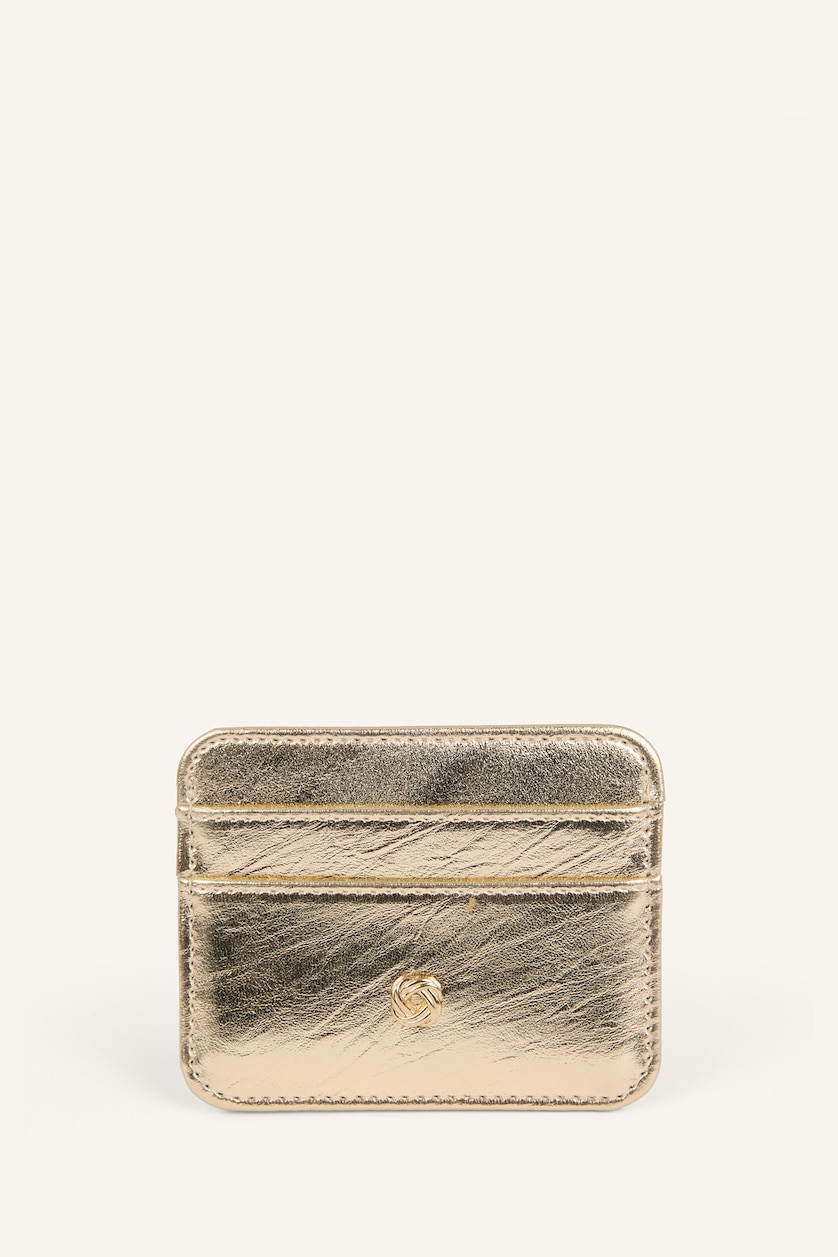 Women Altın Woman Business Card Wallet