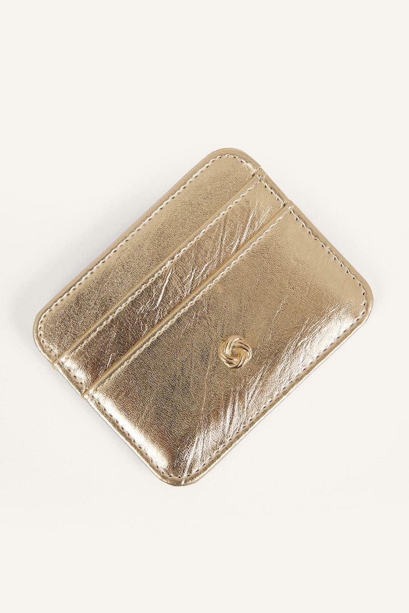Women Altın Woman Business Card Wallet