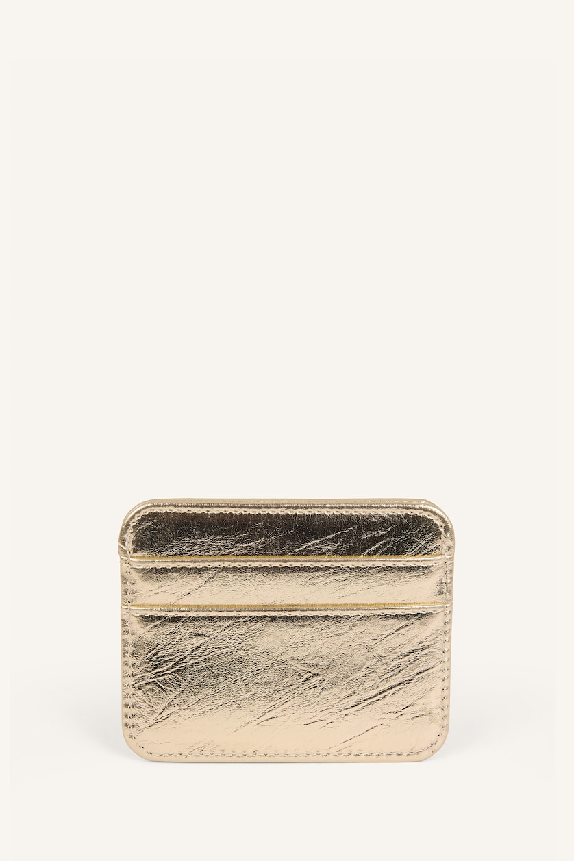 Women Altın Woman Business Card Wallet
