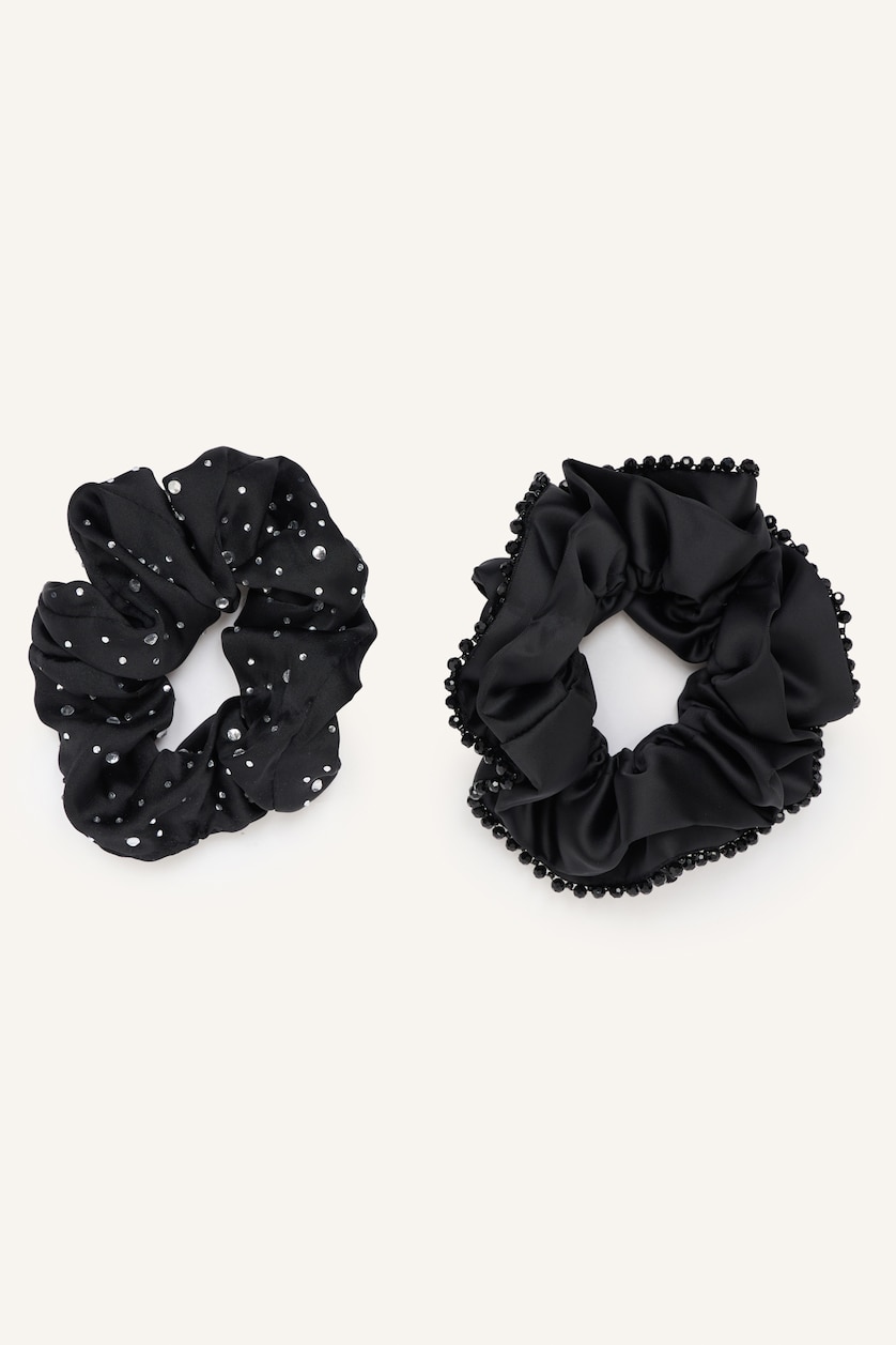 Women Black Woman 2 piece Hair Acc.