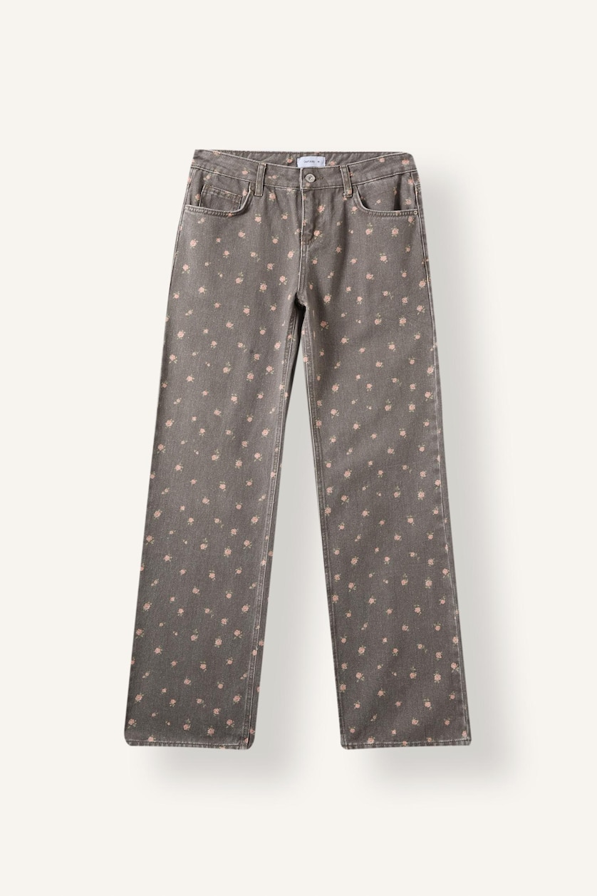 Women Light Brown Normal Waist Straight Fit Trousers