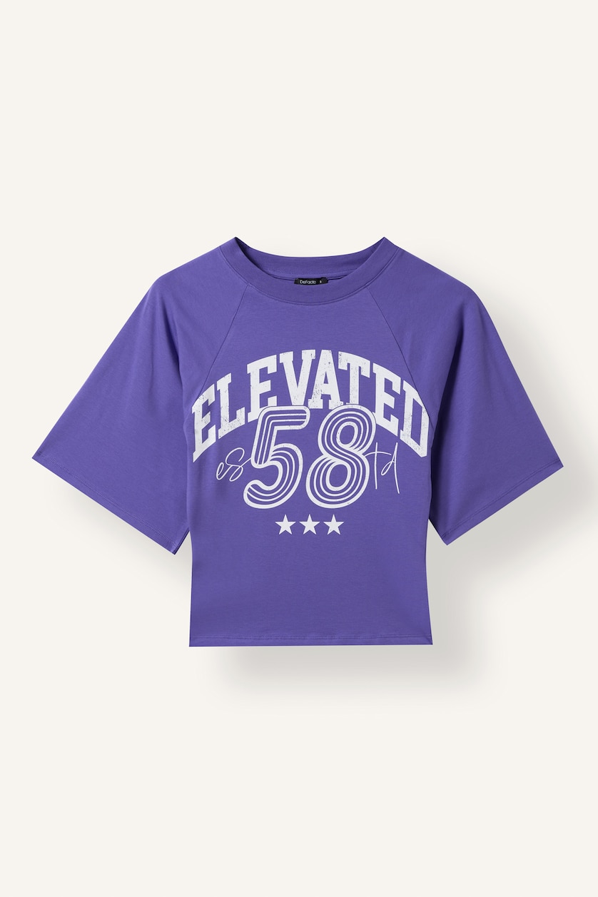 WOMAN Mor Slim Fit Ribana Short Sleeve T-Shirt