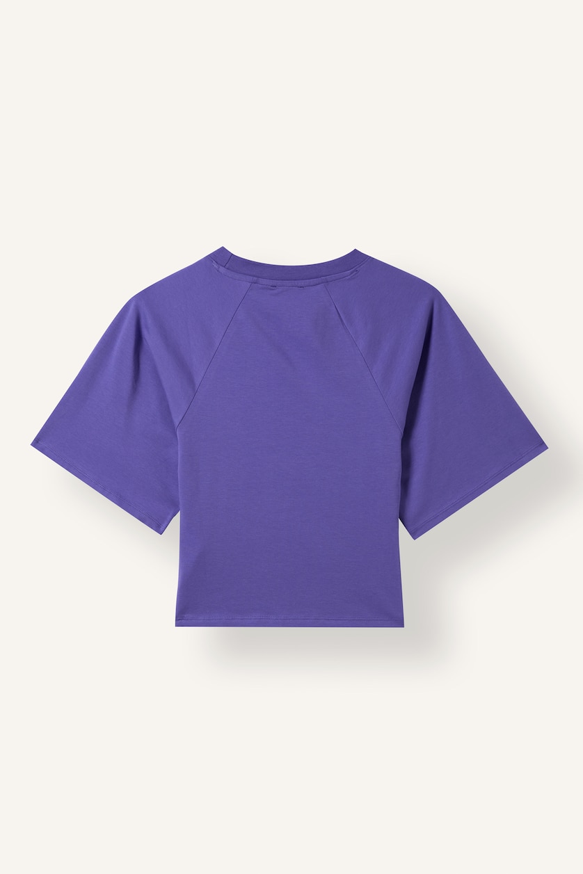 WOMAN Mor Slim Fit Ribana Short Sleeve T-Shirt