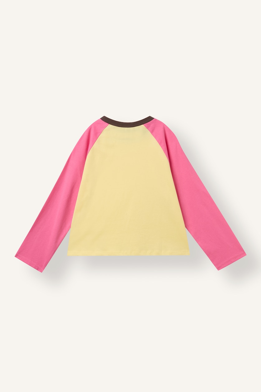 Young Girls - Teen Girls Yellow Unisex Long Sleeve T-Shirt