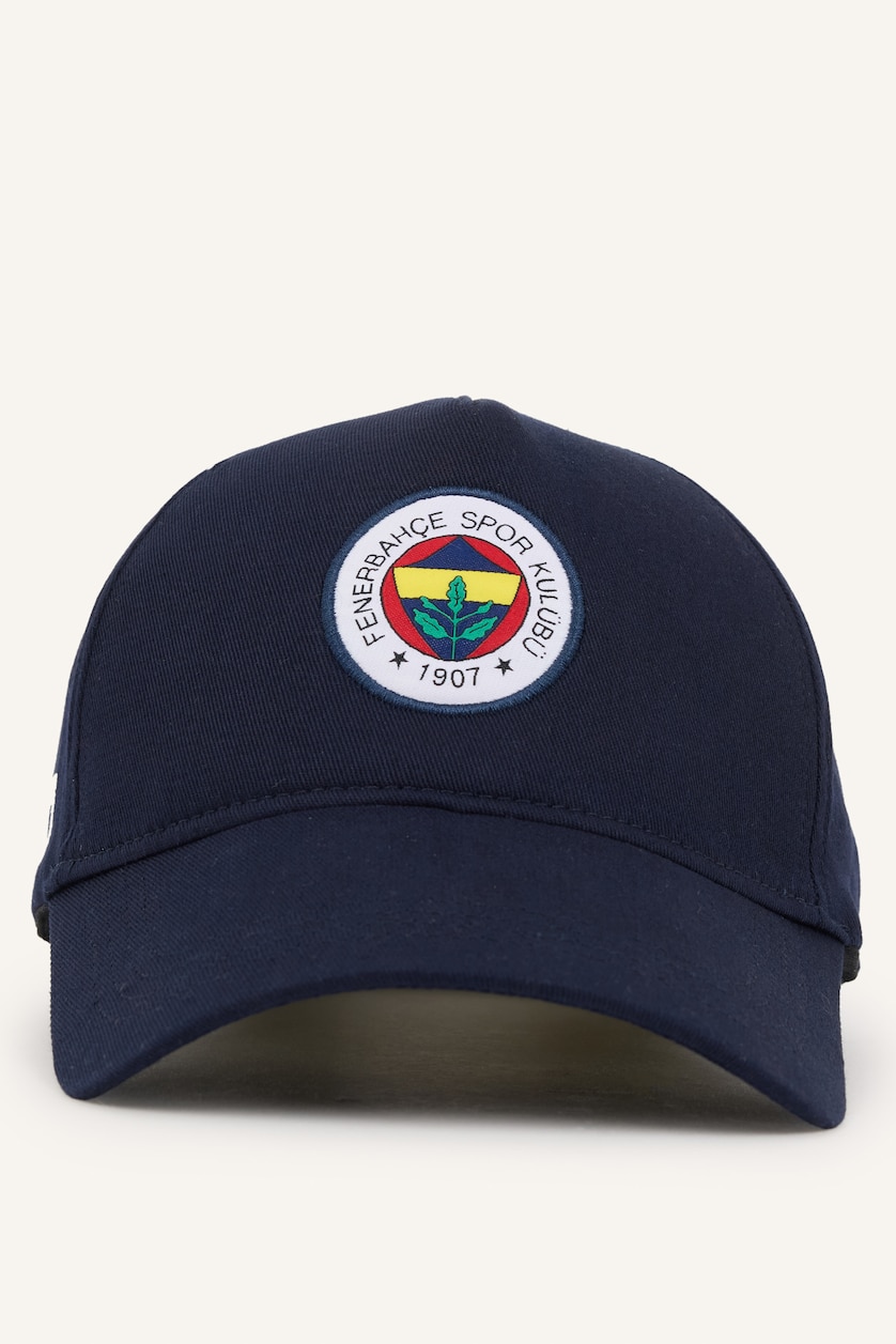 Erkek Çocuk - Genç Erkek Lacivert Fenerbahçe Armalı Cap Şapka Erkek Çocuk