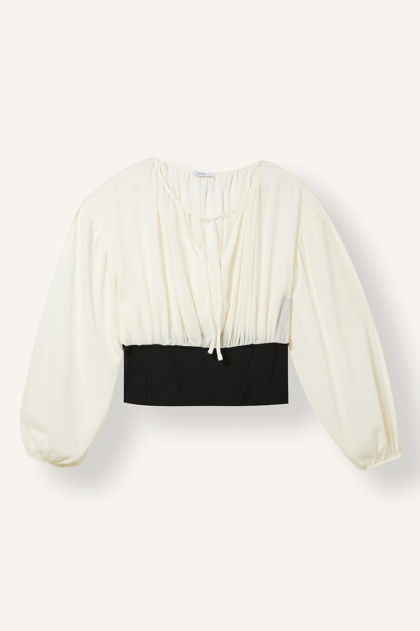 Women Ecru Crepe