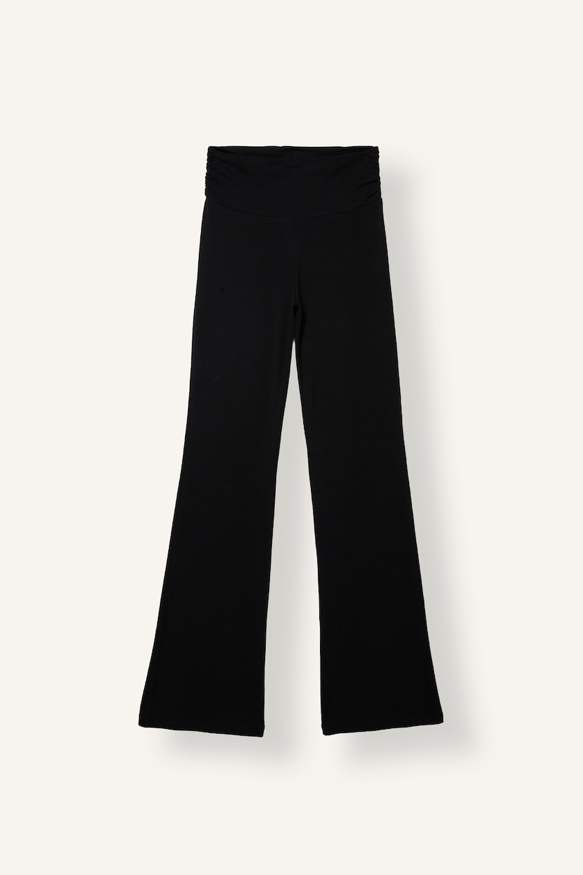 نساء أسود Flare Ribana Trousers