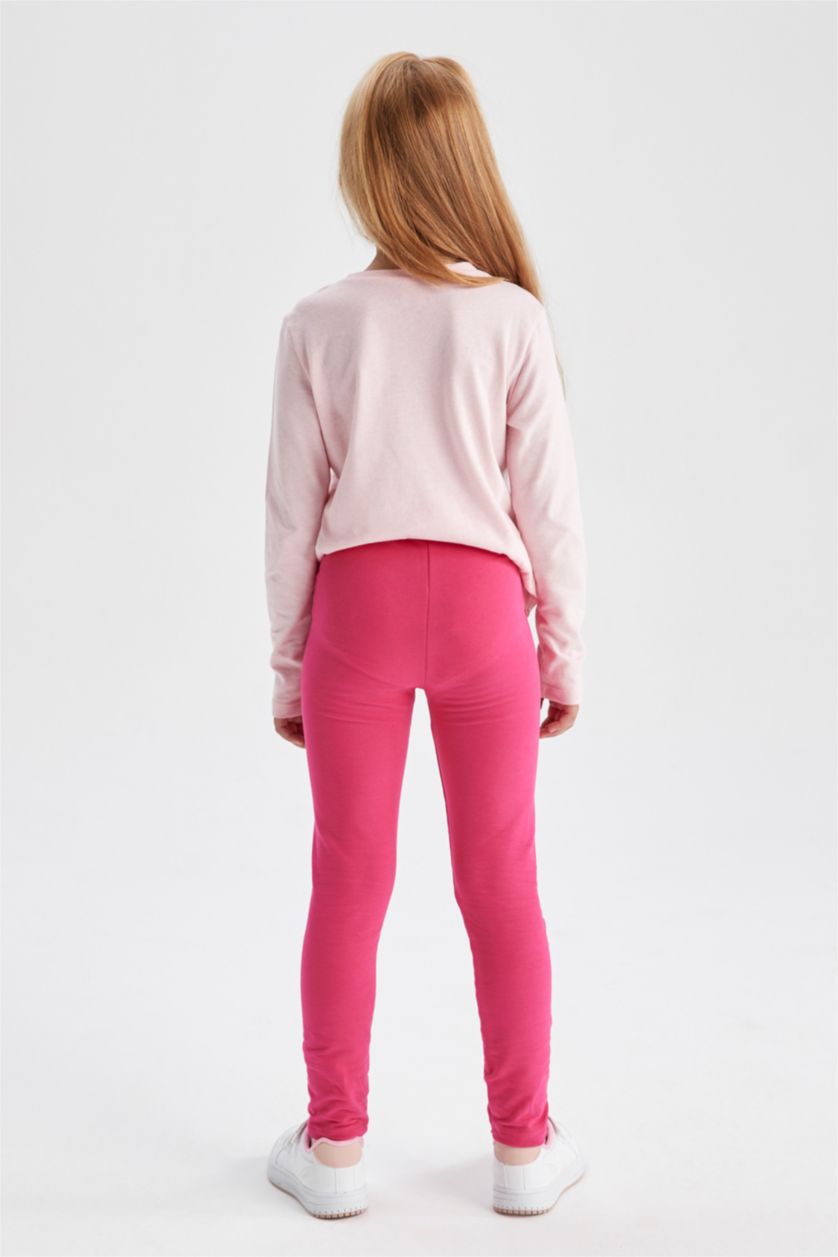 GIRLS & TEENS Pink Girl Leggings
