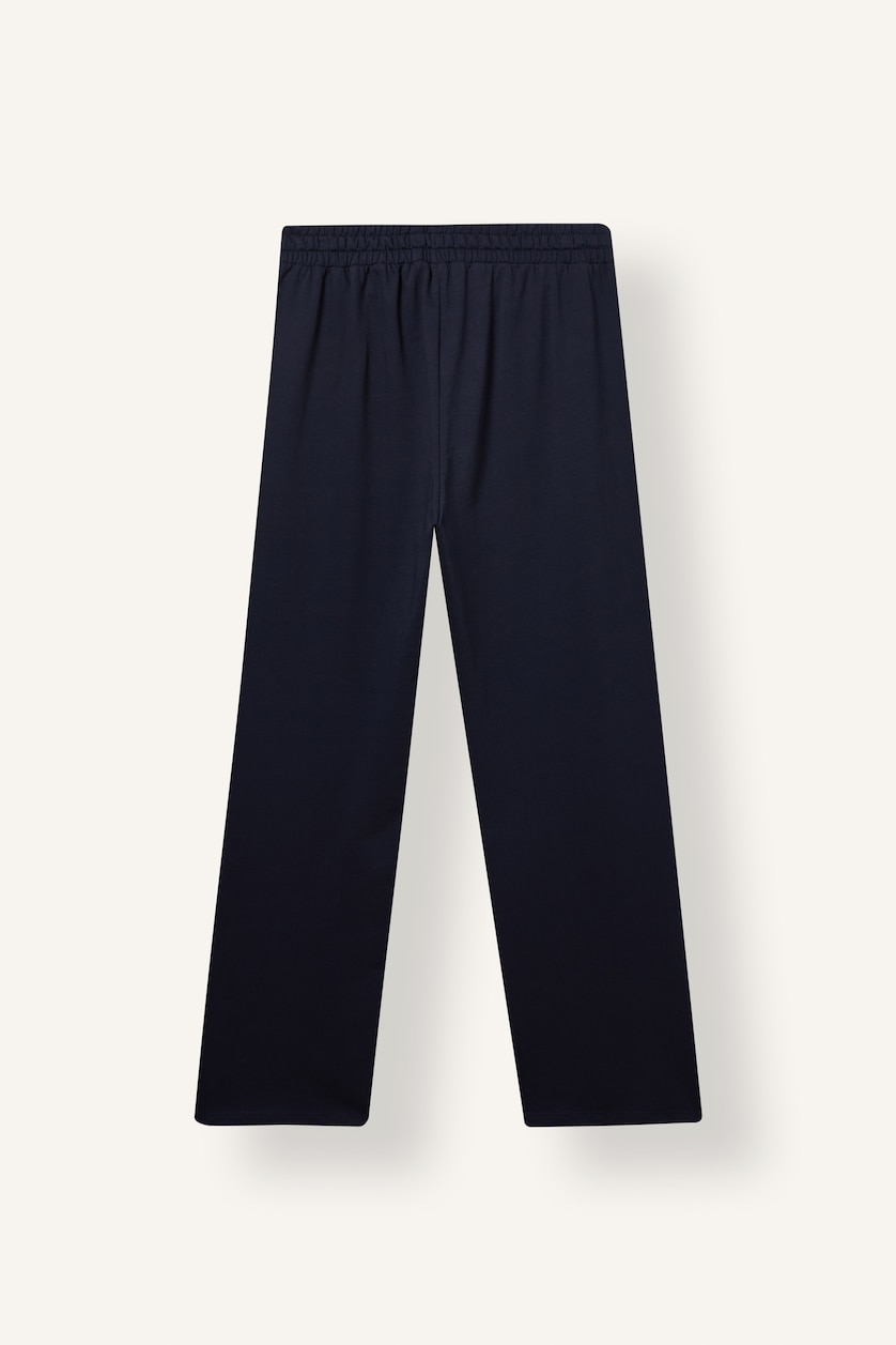 Men NAVY Relax Fit Knitted Bottoms